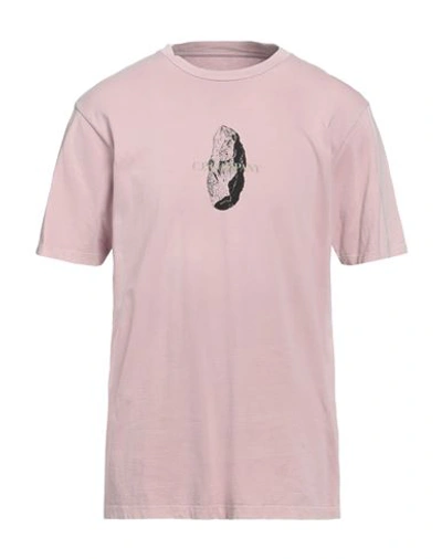 C.p. Company C. P. Company Man T-shirt Pastel Pink Size L Cotton