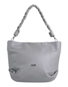 Exte Woman Handbag Grey Size - Soft Leather