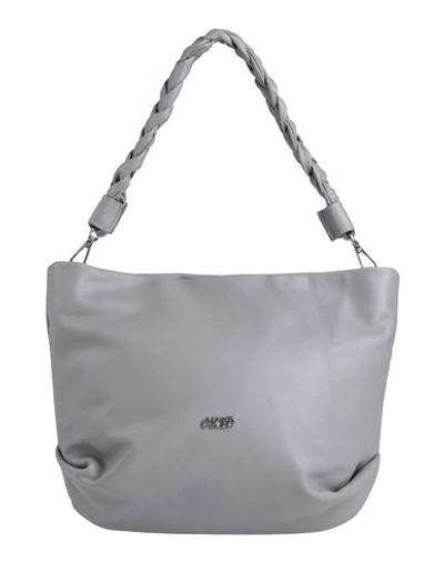 Exte Woman Handbag Grey Size - Soft Leather In Grey