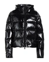 Dsquared2 Woman Down Jacket Black Size 8 Polyamide