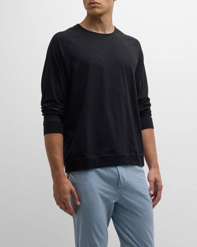 Paul Smith Men's Cotton Long Sleeve T-shirt In Black