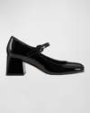 Marc Fisher Ltd Nessily Patent Mary Jane Pumps In Black