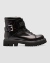 Moschino Boots In Black Multi