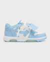 Off-white Out Of Office Arrow Bicolor Sneakers In 0140 White Light