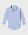 Classic Prep Childrenswear Kids' Boy's Owen Oxford Shirt In Nantucket Breeze
