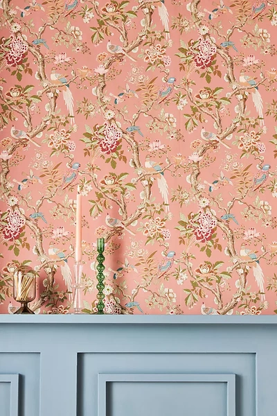 Anthropologie Eltham Wallpaper In Pink