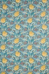 Anthropologie Tulip & Jasmine Wallpaper In Blue