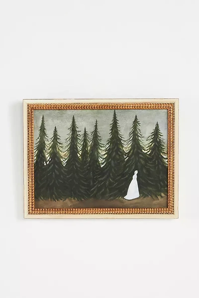 Artfully Walls Along The Pines Wall Art In Green