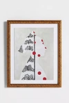 Artfully Walls Red Dots And Butterflies Wall Art In Red