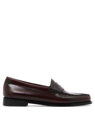 Gh Bass G.h. Bass "weejuns Penny" Loafers In Violet