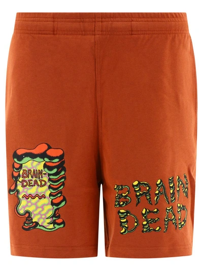 Brain Dead "tetsunori Tawaraya" Shorts In Orange