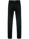 Acne Studios Cotton Denim Jeans In Stay Black