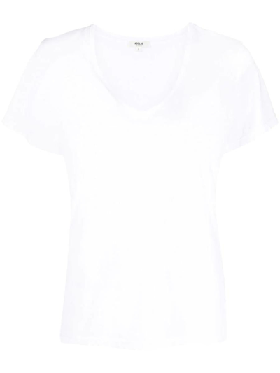 Agolde Tshirt In White