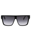 Alexander Mcqueen Alexander Mc Queen Ss22 Sunglasses Am0354 S 001 In 001 Black Black Grey