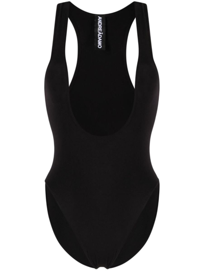 Andreädamo Andreadamo Sculpting Jersey Body With Br Clothing In Black