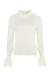HUGO BOSS BOSS RIBBED CASHMERE AND WOOL SWEATER