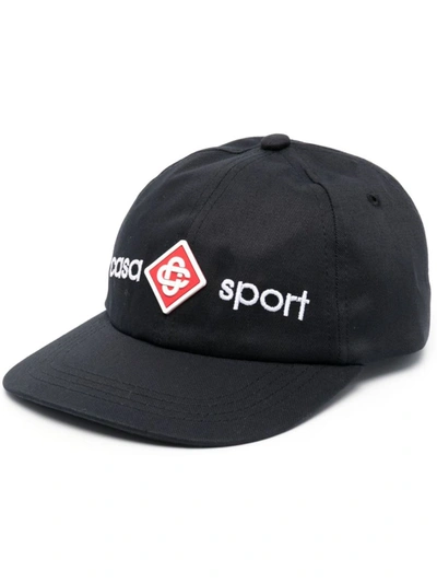 Casablanca Hats In Black Cotton