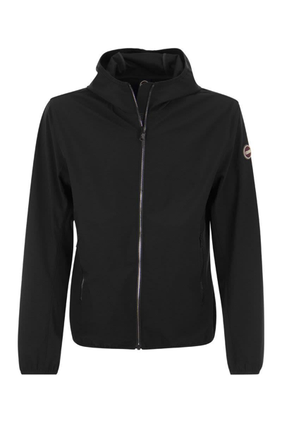 Colmar New Futurity - Light Jacket With Hood In Black