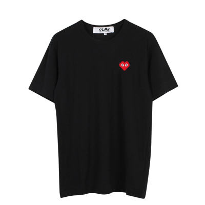 Comme Des Garçons Play Black Invader Edition Heart T-shirt