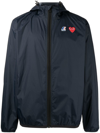 COMME DES GARÇONS PLAY COMME DES GARÇONS PLAY ZIPPED HOODED JACKET