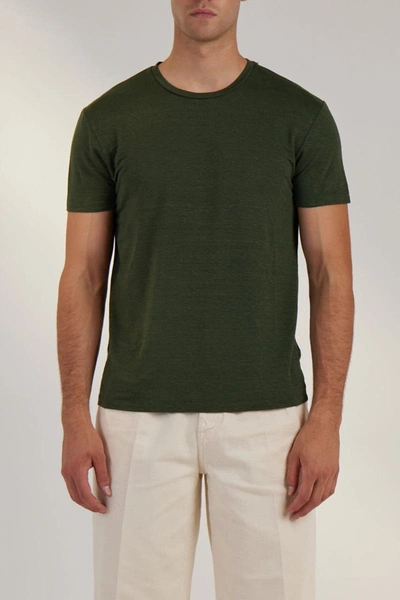 Daniele Fiesoli Round-neck T-shirt In Green
