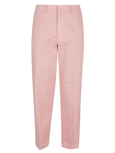 Department 5 Wide Leg Trousers In Pink