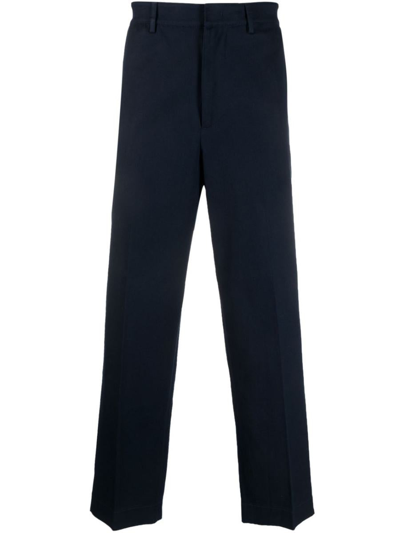 Department 5 Wide Leg Trousers In Blue