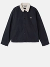 Dickies Men's Dc Deck Jacket Black In C401 Sw Black