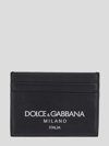 DOLCE & GABBANA DOLCE & GABBANA LOGO PRINT CARD HOLDER
