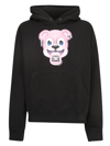 Domrebel Trippy Graphic-print Pullover Hoodie In Black