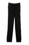 Ganni Flared Lined Pants In Black