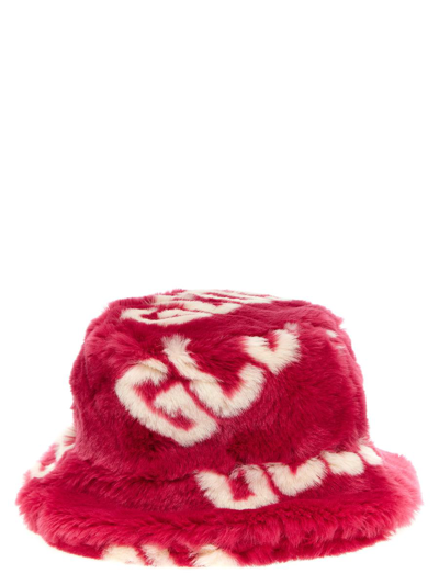 Gcds Logo Bucket Hat Hats Fuchsia