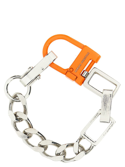 Heron Preston Chain-link Bracelet In Silver