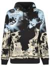 Ihs Printed Hoodie In Black