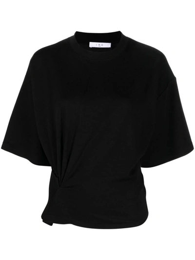 Iro Paris Garcia Cotton T-shirt In Black