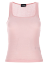 Jacquemus Le Caraco Cotton Jersey Tank Top In Pink
