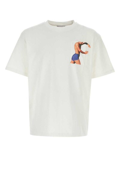 Jw Anderson T-shirt-xl Nd  Male In White