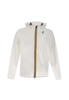 K-way The True 3.0 Claude Hooded Nylon Jacket In White
