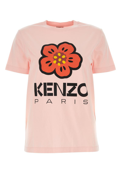 Kenzo Paris T-shirt In Fadedpink