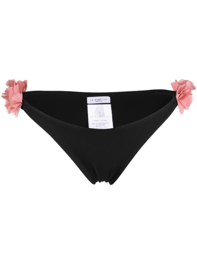 La Reveche Swimwear In Black Pink