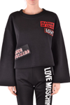 Love Moschino Sweatshirts In Black