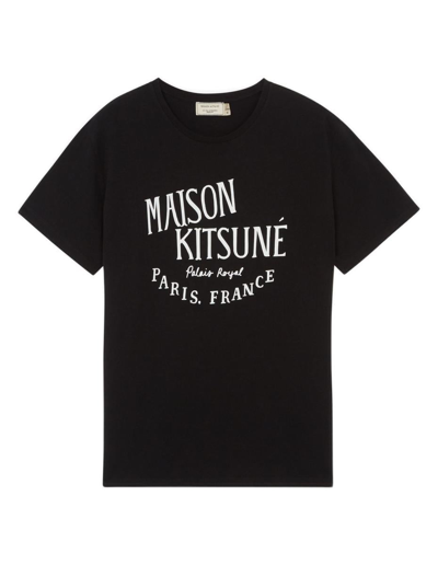 Maison Kitsuné Cotton Sweatshirt In Black