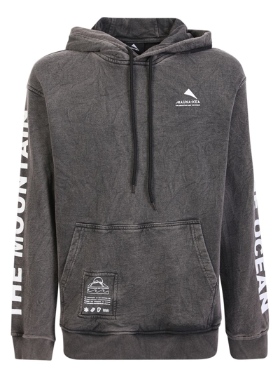 Mauna Kea Cotton Hoodie In Grey