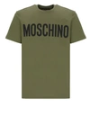 MOSCHINO MOSCHINO T-SHIRTS AND POLOS GREEN