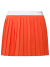 SPORTY AND RICH ORANGE POLYESTER BLEND SHORTS