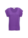 P.a.r.o.s.h Purple Roux T-shirt In Purple
