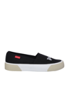 Palm Angels Logo-print Slip-on Sneakers In Black