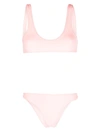 Reina Olga Light Pink Coolio Bikini Set In Pink