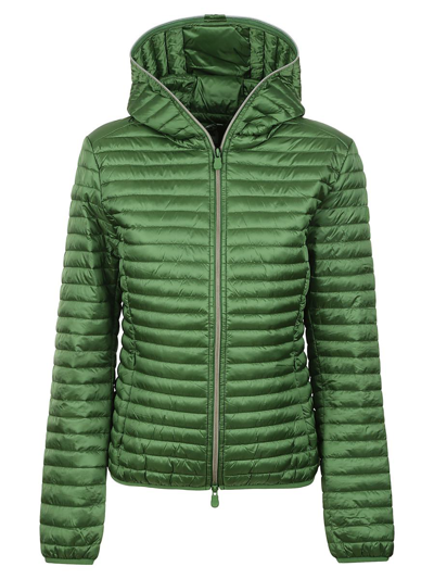 Save The Duck Jacket  Woman In Green