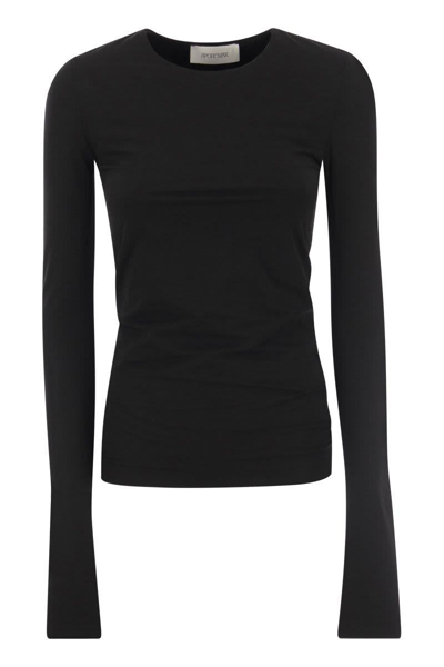 Sportmax Crewneck Long In Black